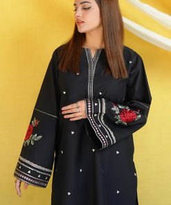 Unstitched Embroidered Lawn - 2 Piece