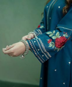 Unstitched Embroidered Lawn - 2 Piece