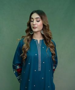 Unstitched Embroidered Lawn - 2 Piece
