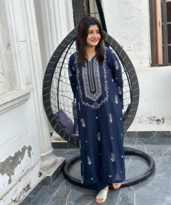 Unstitched Embroidered Lawn - 2 Piece