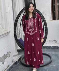 Unstitched Embroidered Lawn - 2 Piece
