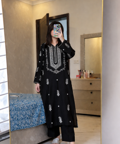 Unstitched Embroidered Lawn - 2 Piece