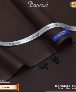 Bareeze Men Soft Cotton Unstitched Suit