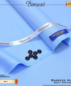 Bareeze Men Soft Cotton Unstitched Suit