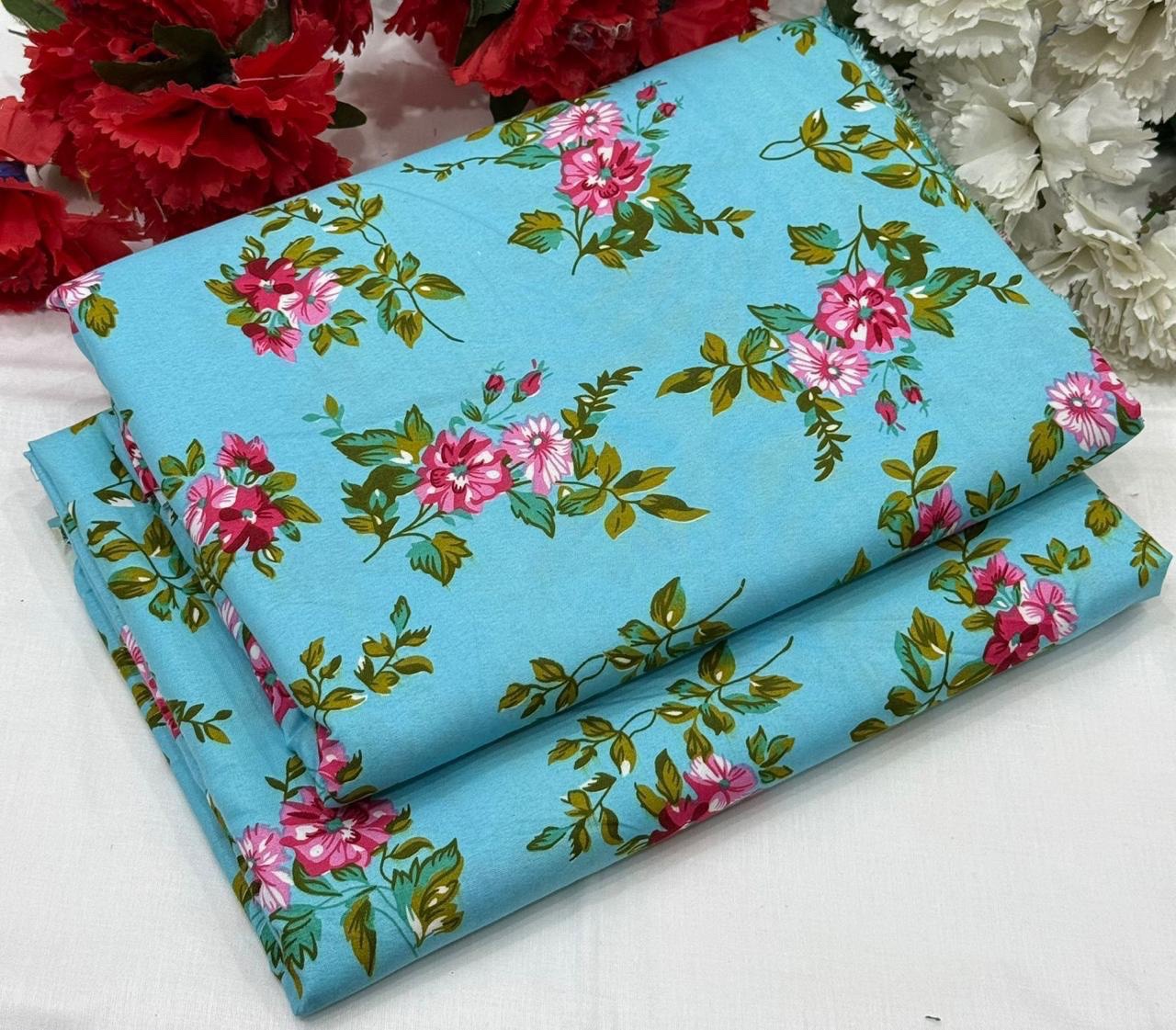 All Over Digital Printed Summer Cotton-2 Piece