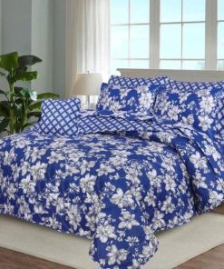 Cotton Comforter Set King Size 7 Pieces