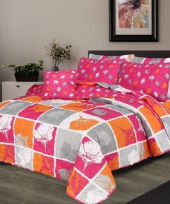 Cotton Comforter Set King Size 7 Pieces