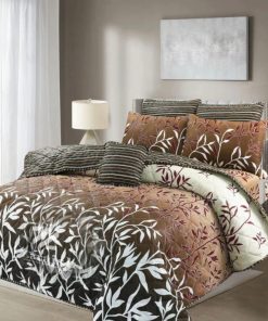 Cotton Comforter Set King Size 7 Pieces