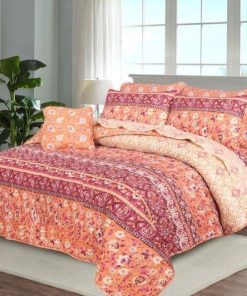 Cotton Comforter Set King Size 7 Pieces