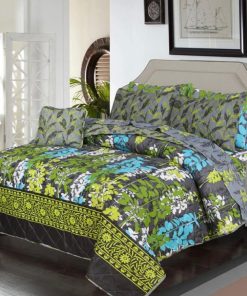 Cotton Comforter Set King Size 7 Pieces