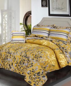 Cotton Comforter Set King Size 7 Pieces