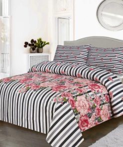 Cotton Comforter Set King Size 7 Pieces