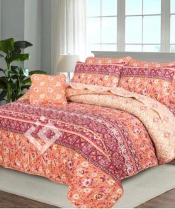 Cotton Comforter Set King Size 7 Pieces