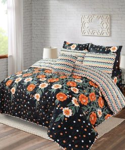 Cotton Comforter Set King Size 7 Pieces