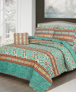Cotton Comforter Set King Size 7 Pieces