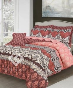 Cotton Comforter Set King Size 7 Pieces