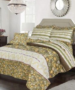 Cotton Comforter Set King Size 7 Pieces