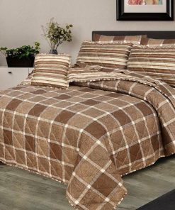 Cotton Comforter Set King Size 7 Pieces