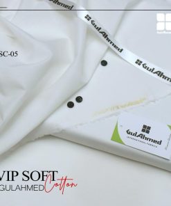 GulAhmed Men Soft Cotton Unstitched Suit