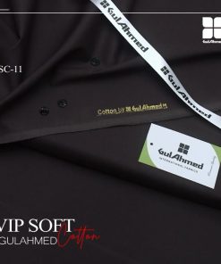 GulAhmed Men Soft Cotton Unstitched Suit
