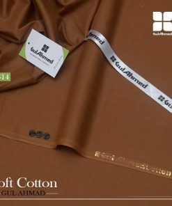 GulAhmed Men Soft Cotton Unstitched Suit