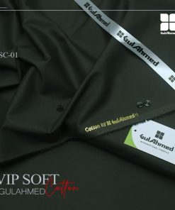 GulAhmed Men Soft Cotton Unstitched Suit
