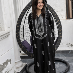 Unstitched Embroidered Lawn - 2 PC