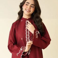 Unstitched Embroidered Lawn - 2 PC
