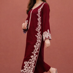 Unstitched Embroidered Lawn - 2 PC
