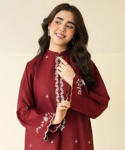 Unstitched Embroidered Lawn - 2 PC