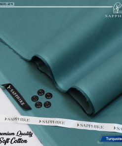 Sapphire Men Soft Cotton Unstitched Suit