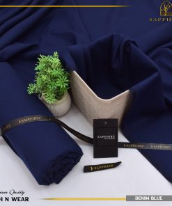 Sapphire Men Wash & Wear Unstitched Suit