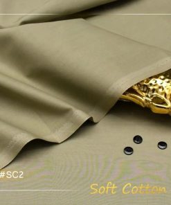 Soft Cotton Men Unstitched Suits