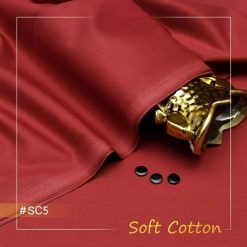 Soft Cotton Men Unstitched Suits