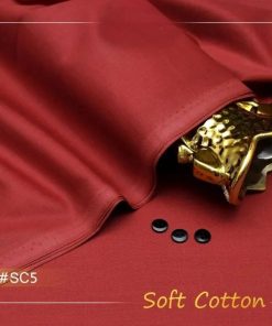 Soft Cotton Men Unstitched Suits