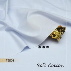 Soft Cotton Men Unstitched Suits