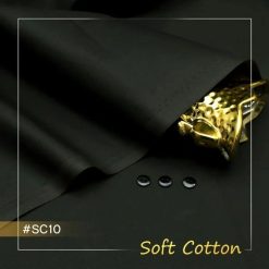 Soft Cotton Men Unstitched Suits