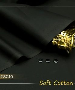 Soft Cotton Men Unstitched Suits