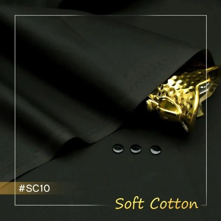Soft Cotton Men Unstitched Suits