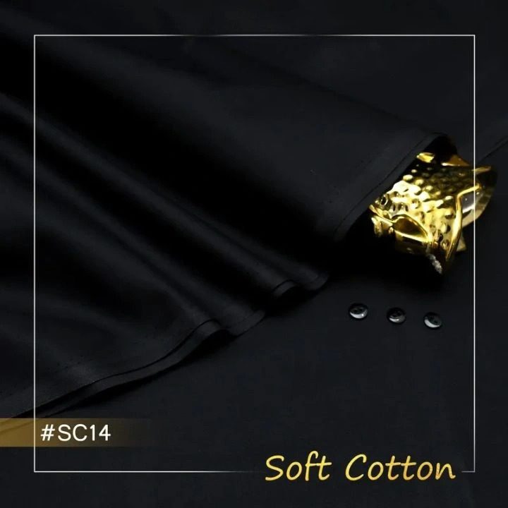 Soft Cotton Men Unstitched Suits
