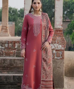 Unstitched Embroidered Lawn - 3PC
