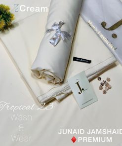 Junaid Jamshed Men Wash & Wear Unstitched Suit