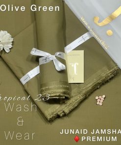 Junaid Jamshed Men Wash & Wear Unstitched Suit
