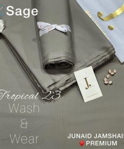Junaid Jamshed Men Wash & Wear Unstitched Suit