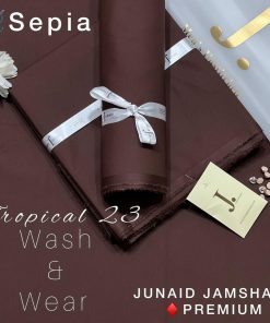 Junaid Jamshed Men Wash & Wear Unstitched Suit