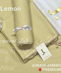 Junaid Jamshed Men Wash & Wear Unstitched Suit