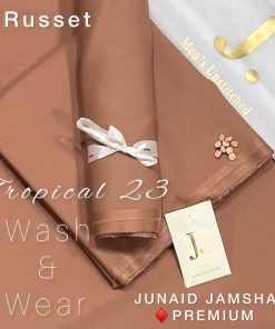 Junaid Jamshed Men Wash & Wear Unstitched Suit