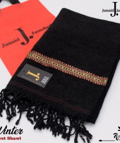 Junaid Jamshed Men Velvet Shawl