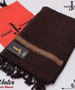 Junaid Jamshed Men Velvet Shawl