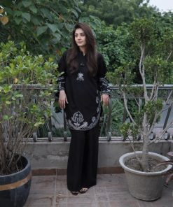 Unstitched Embroidered Lawn - 2 PC